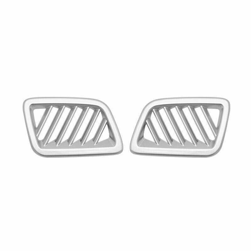 Instrument LR Air Outlet Vent Trim 2 for Honda CRV CR-V 2017-2022 Matte Silver