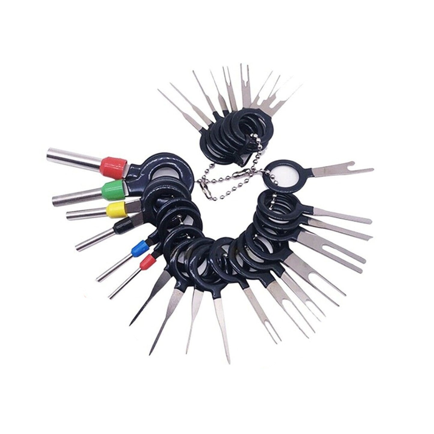 36PCS Stainless Steel Harness Connector Terminal Needle Retractor Removal Tool