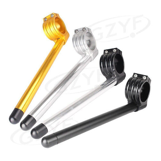 22mm 7/8 Fork Clip On ons Handle Bars Handlebar W/ Clamps Fit 36MM Fork Tube