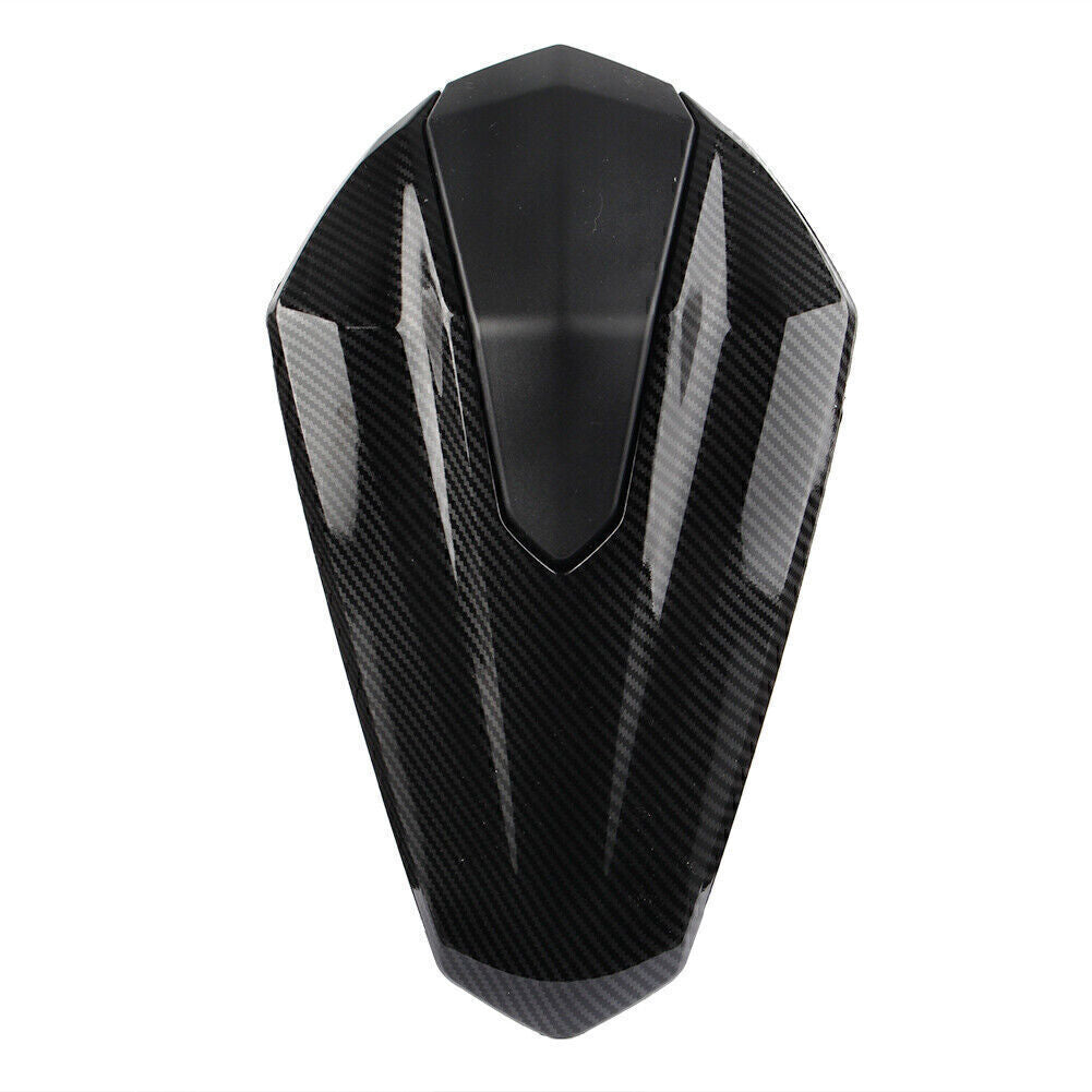 Sozius Abdeckung Sitz Sitzbank Kohlefaser F¨¹r for Kawasaki 400 2018-2023