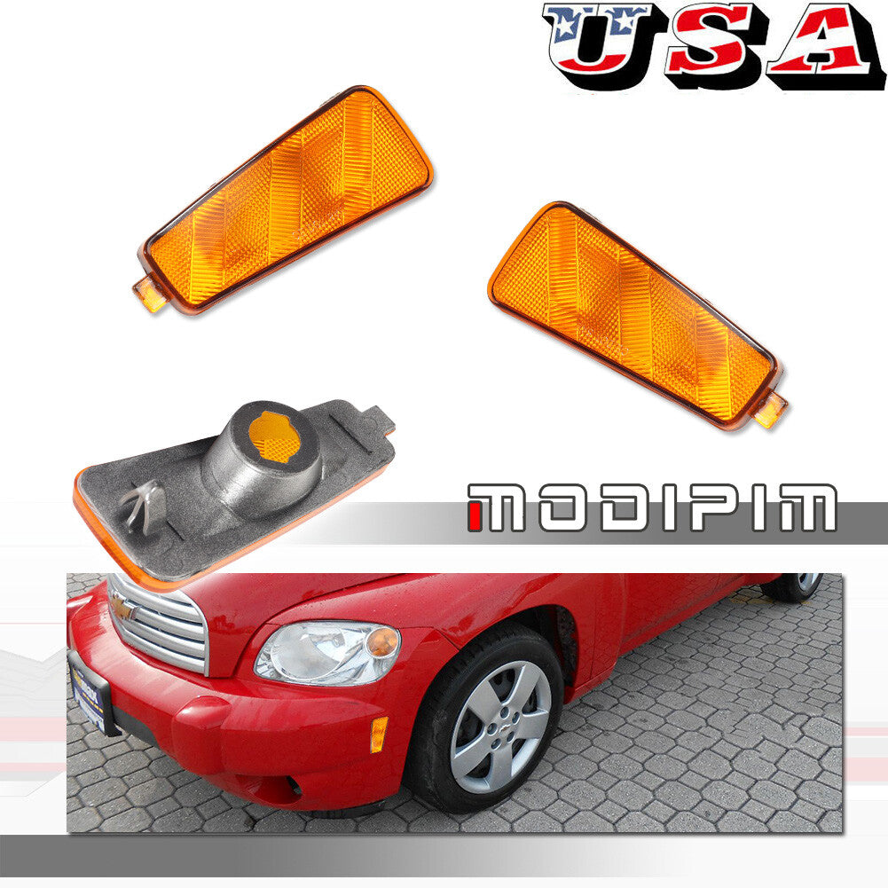 Suitable for Chevrolet HHR Amber Front Side Marker Light Housings 2006-2011 LH Right Handgrip GM2860109