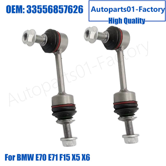 2PCS New Rear Sway Bar End Links 33556857626 for BMW E70 E71 F15 X5 X6