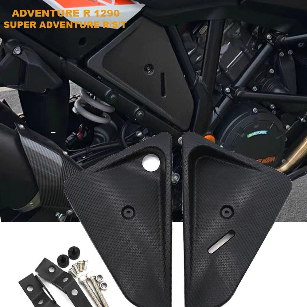 Black Side Heat Insulated covers protection For 1050 1090 1190 1290 Adventure