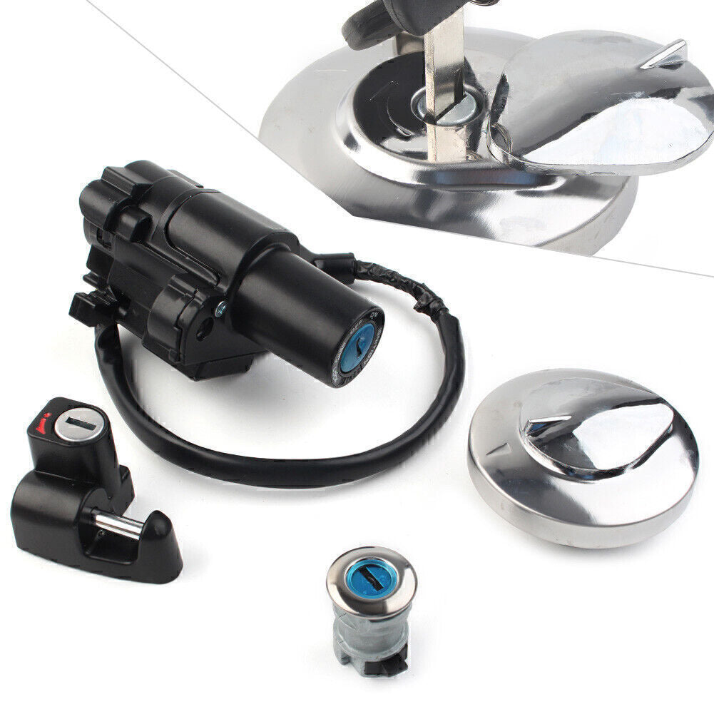 Fit for Honda CRF250L/250LA 2013-2020 Ignition Switch Fuel Gas Cap for Seat Lock Key Set