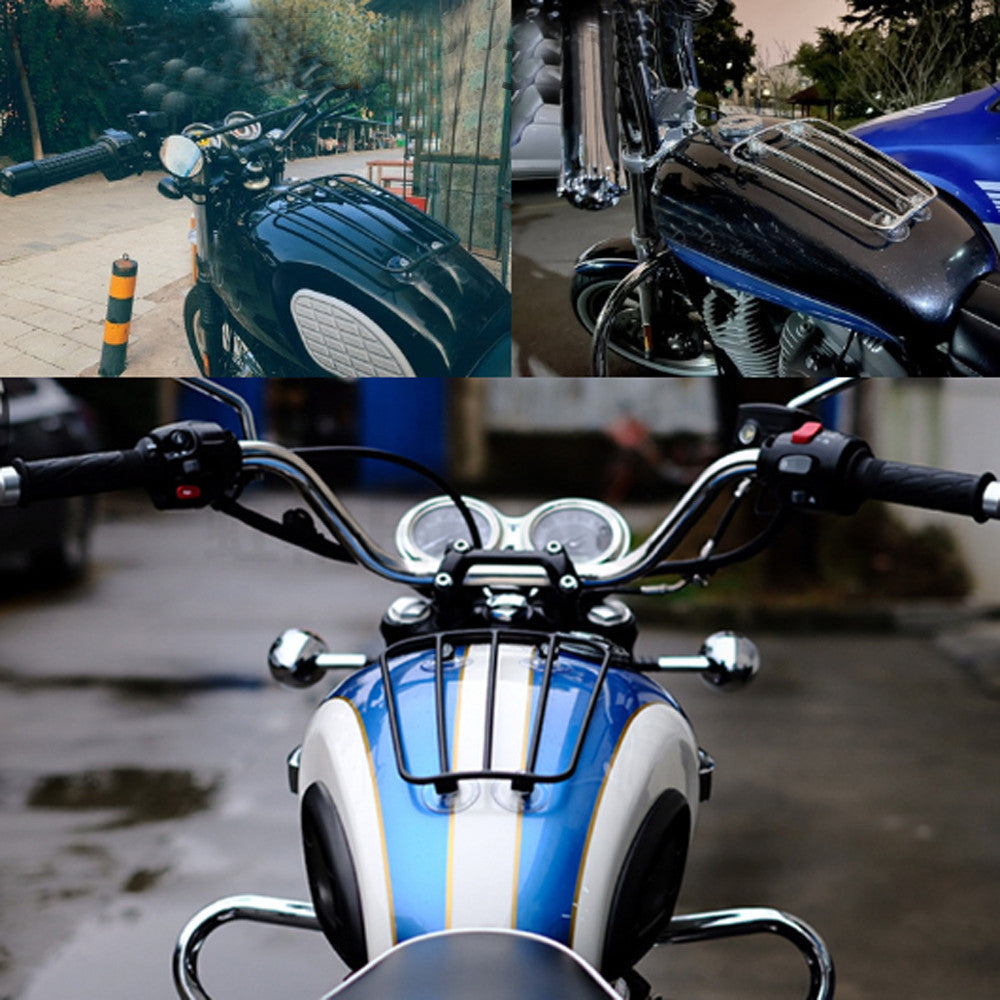 Motorcycle 4 Suction Cup Fuel Gas Tank Sucker Parcel Rack Fit for Harley for Triumph