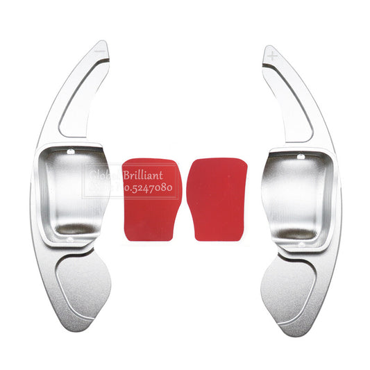 Steering wheel paddle shifter extended for Volkswagen for Golf MK6 GTI for Tiguan for Jetta Silver