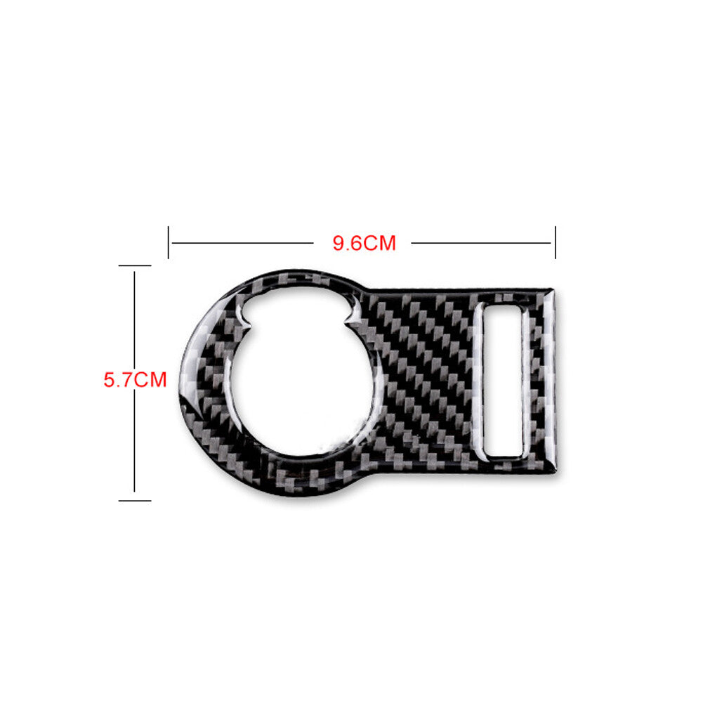 Carbon Fiber Interior Headlight Switch Cover Trim for Chevrolet Camaro 2010-2015