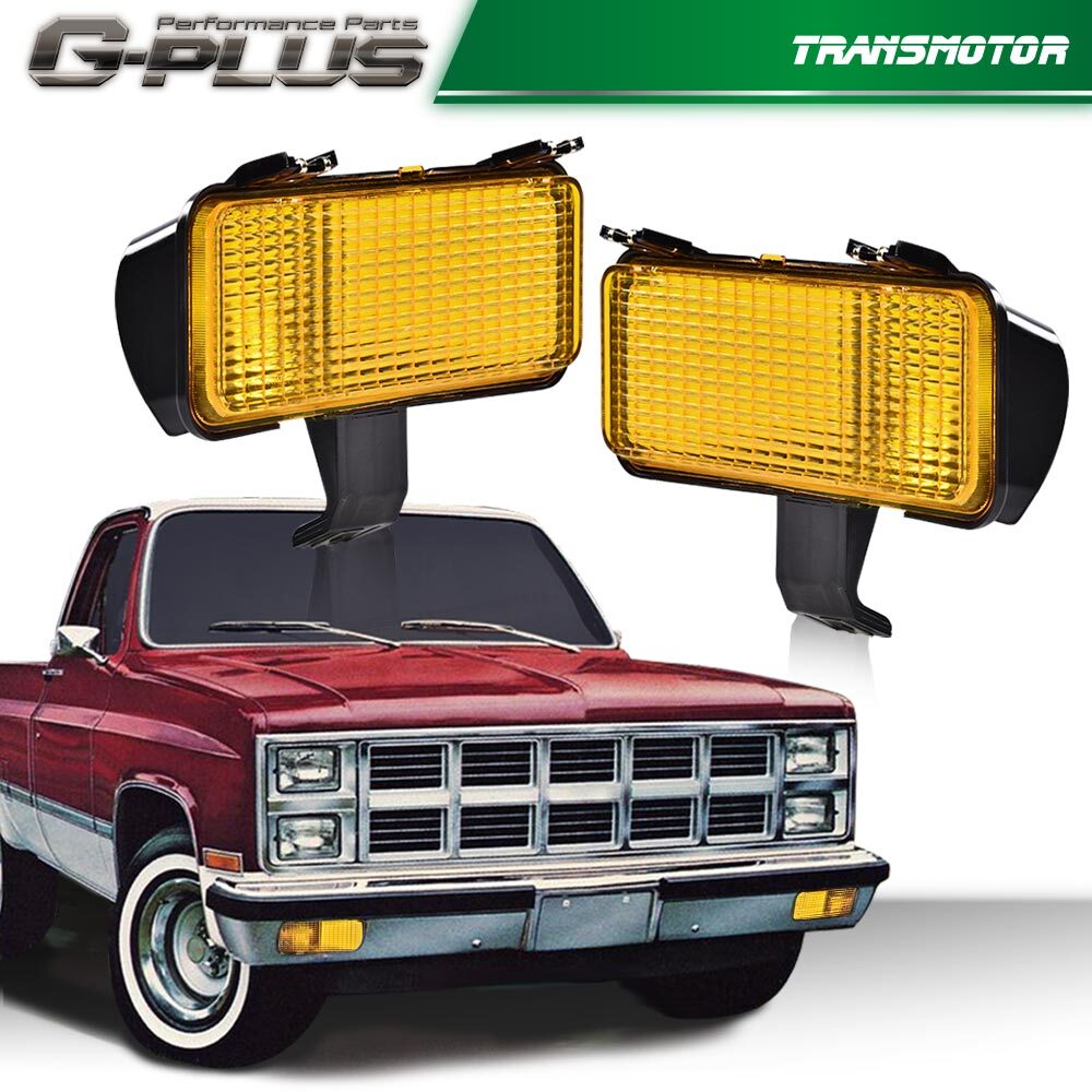 Yellow turn signal light for 1981-1982 for Chevrolet Silverado for GMC