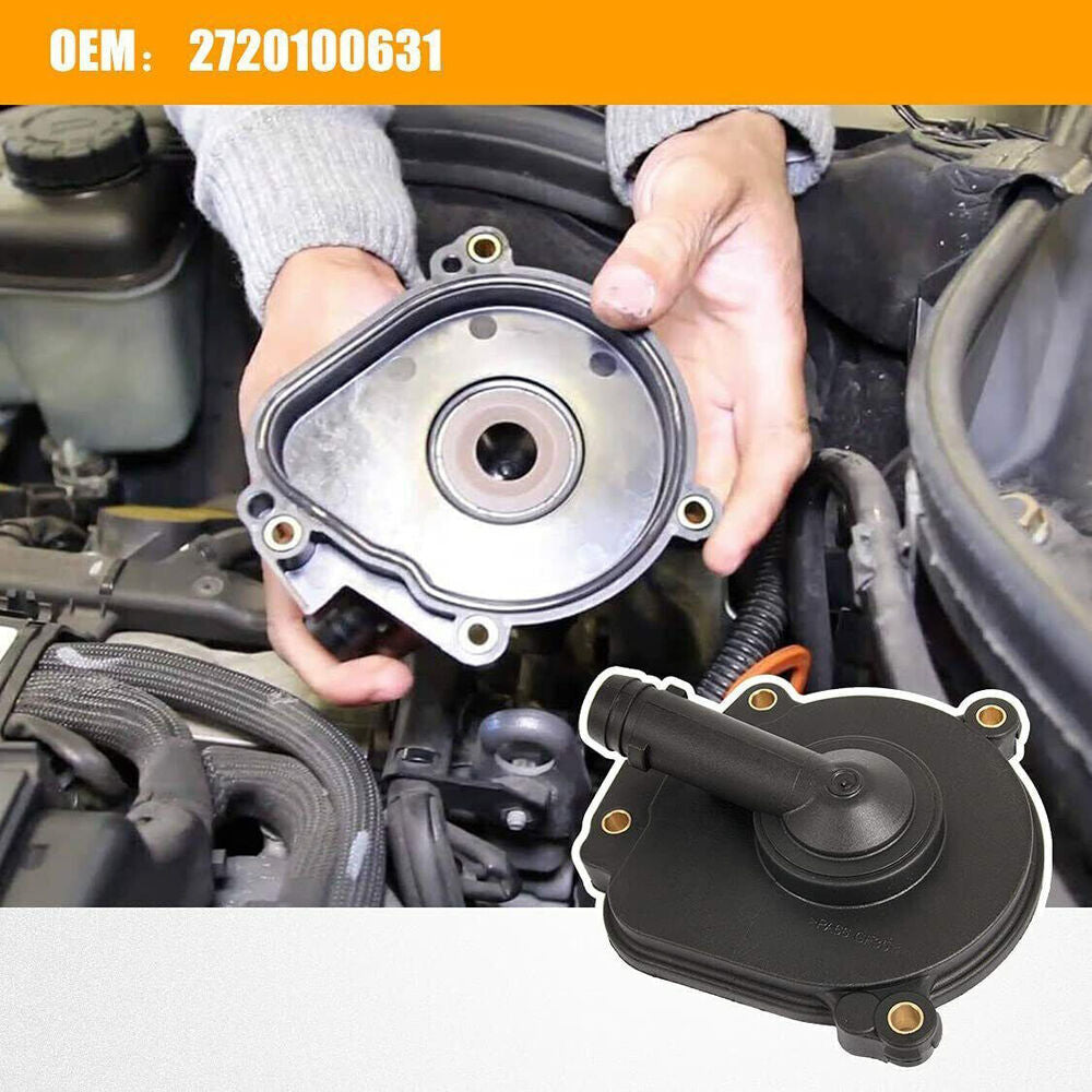 2720100631 Engine Crankcase Vent Valve Oil Separator Cover for Mercedes-Benz