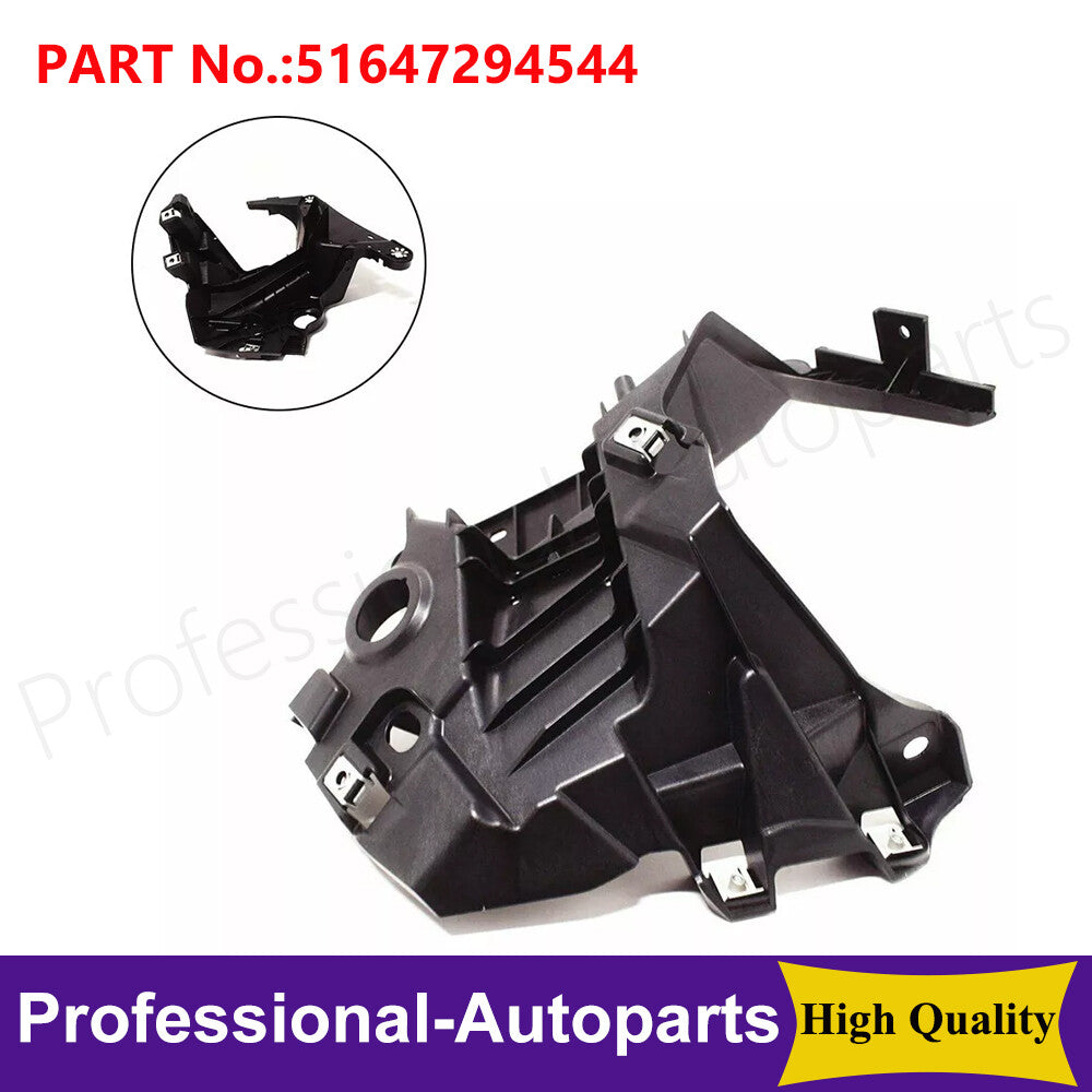 1 front fender support bracket 51647294544, suitable for BMW X5 X6, 2012-2019.