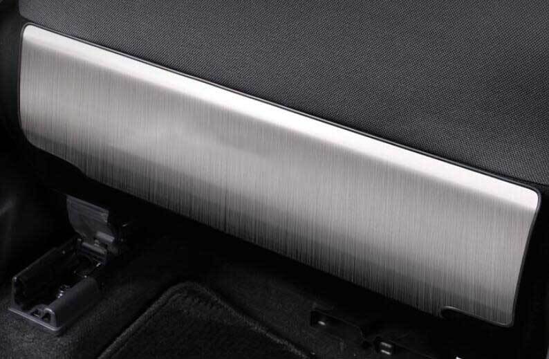 Cover Trim Rear for Seat Panel for Toyota Venza Harrier 2021-2023 Silver Titanium