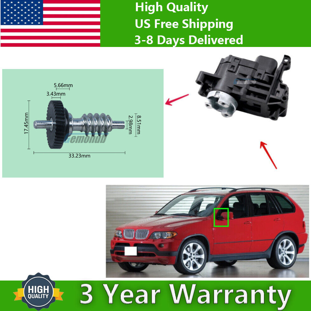 Side MIRROR FOLDING MOTOR Gear Repair for 2007-2009 for Audi Q7 2008-2017 for Audi Q5 8R
