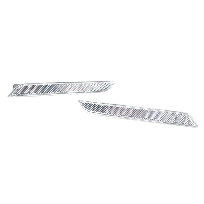 Pair Front Bumper Side Marker Reflector Lights for BMW X6 E71 E72 X5M 2008-2014