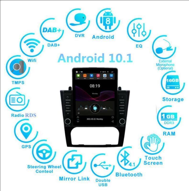 For 2008-12 for Nissan Altima Teana Android 10.1 Radio Navi 9.5 Stereo Head Unit FM