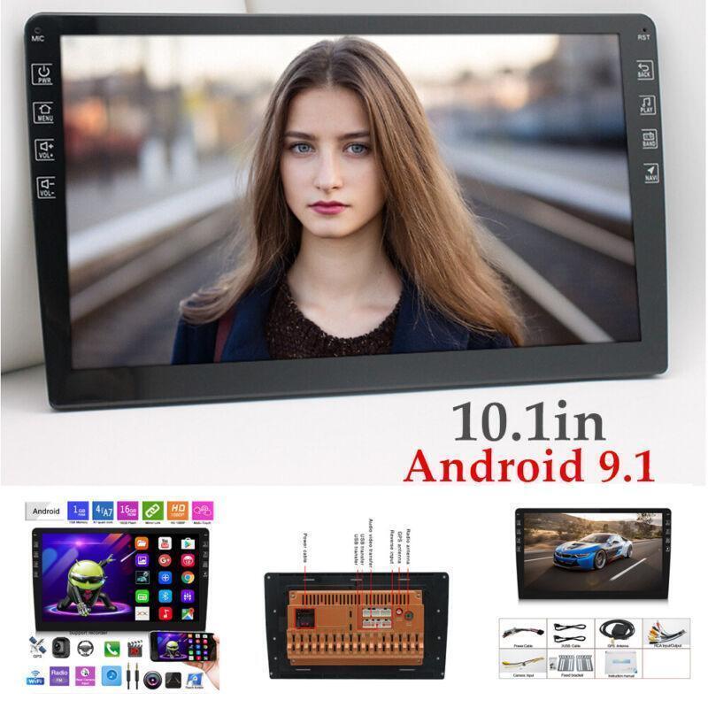 Auto Android 9.1 10.1 Blueteeth Stereo FM Radio 2 DIN Player GPS Wifi 1+16GB