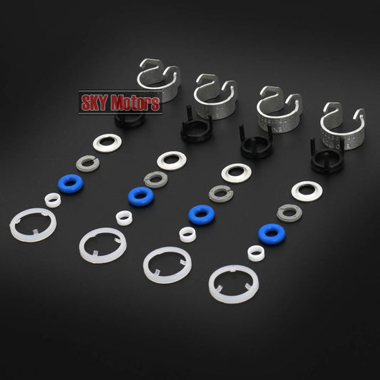 Fuel Injectors Nozzles O-Ring Repair Seals Kit for VW GTI CC for AUDI A4 Q5 2.0 TFSI