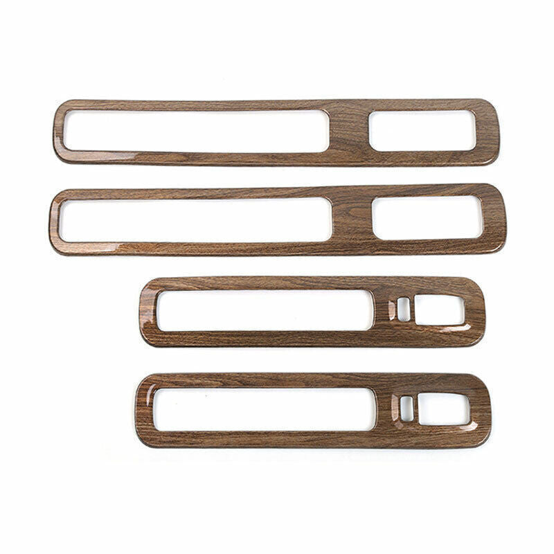 for Nissan Armada Patrol 17-20 Rear Upper Air Out Vent Cover Trim Wood Grain 4P