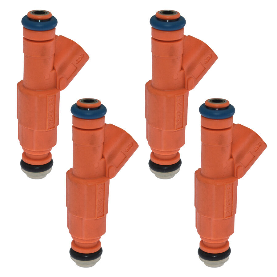 4pcs Fuel Injectors for Mazda 3 S Sedan 4-Door 2.3L 2004-2005 0280156156