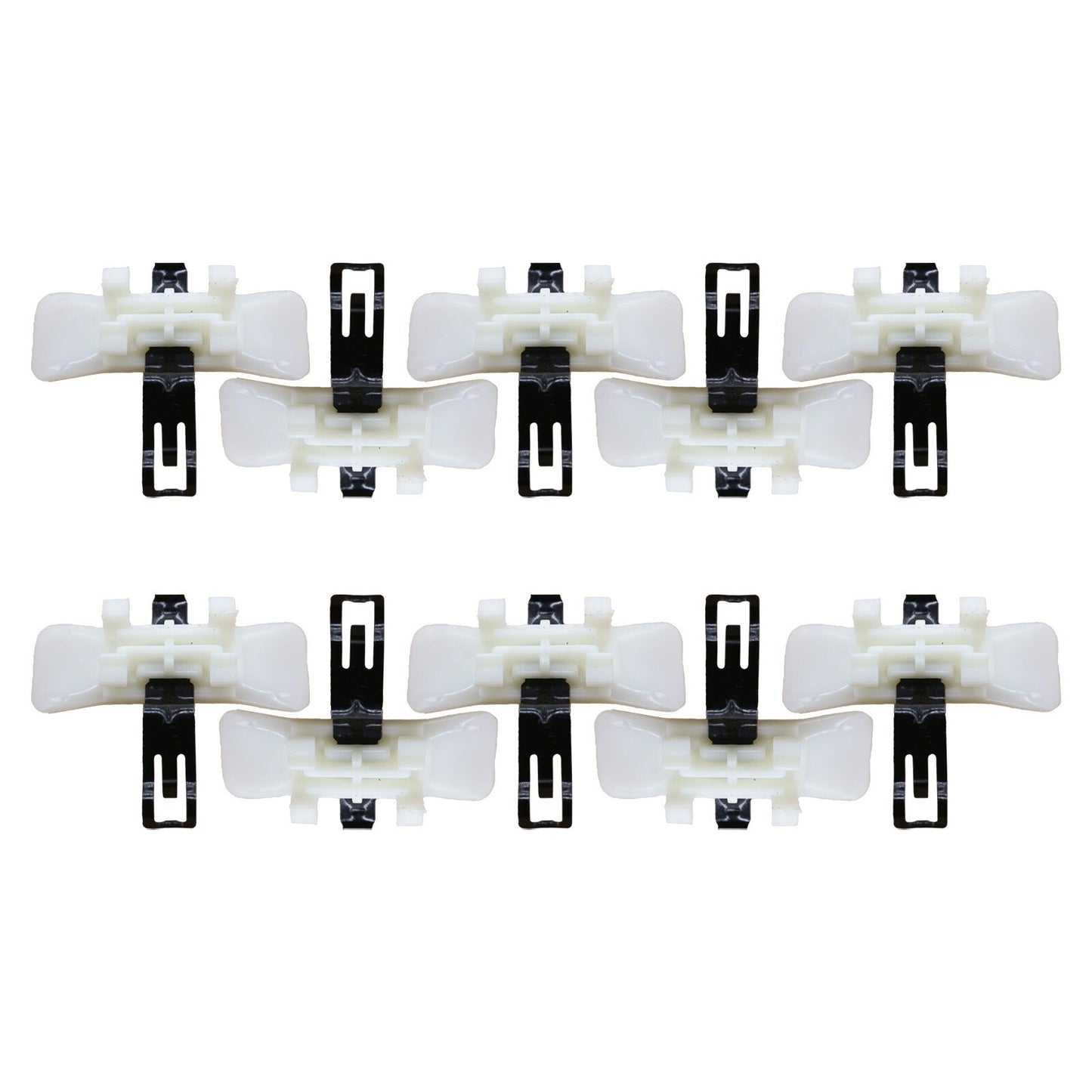 Plastic Lower Decor Moulding Trim Clips for Mercedes For W124 E Class (10 Pack)
