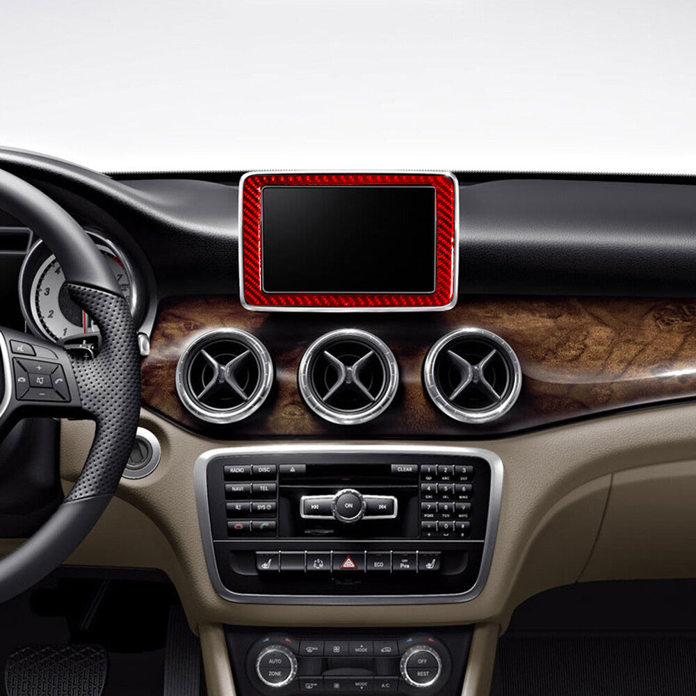 Red HUD Display Trim Cover Type-C for Mercedes Benz CLA 2014-2018/GLA 2015-2018