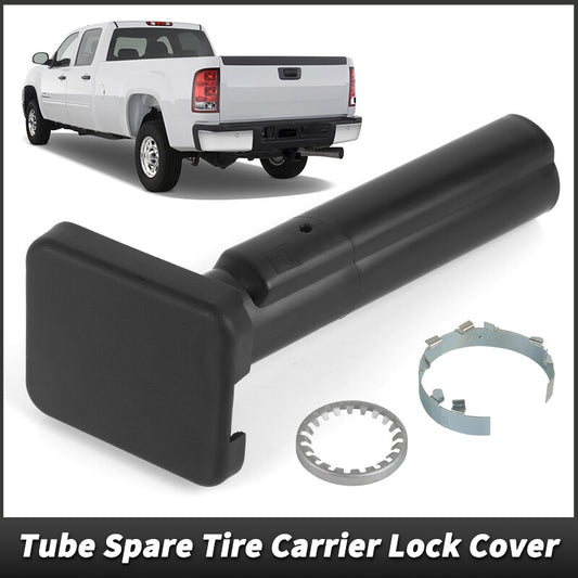 Spare Tire Hoist Lock Cylinder Tube fit for Chevy Silverado GM for Sierra 1500 2500 3500