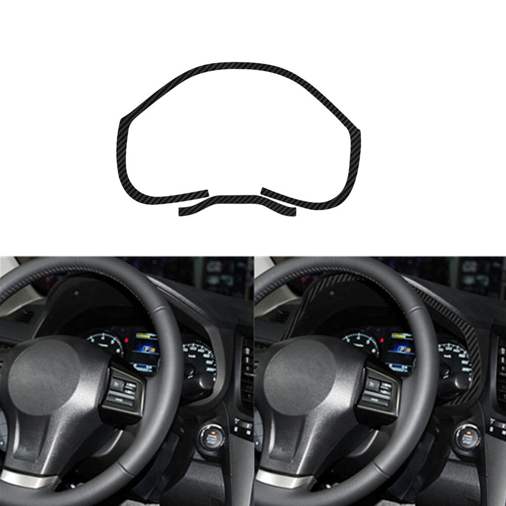 Carbon Fiber Speedometer Surround Frame Cover for Subaru Legacy Outback 2010-14