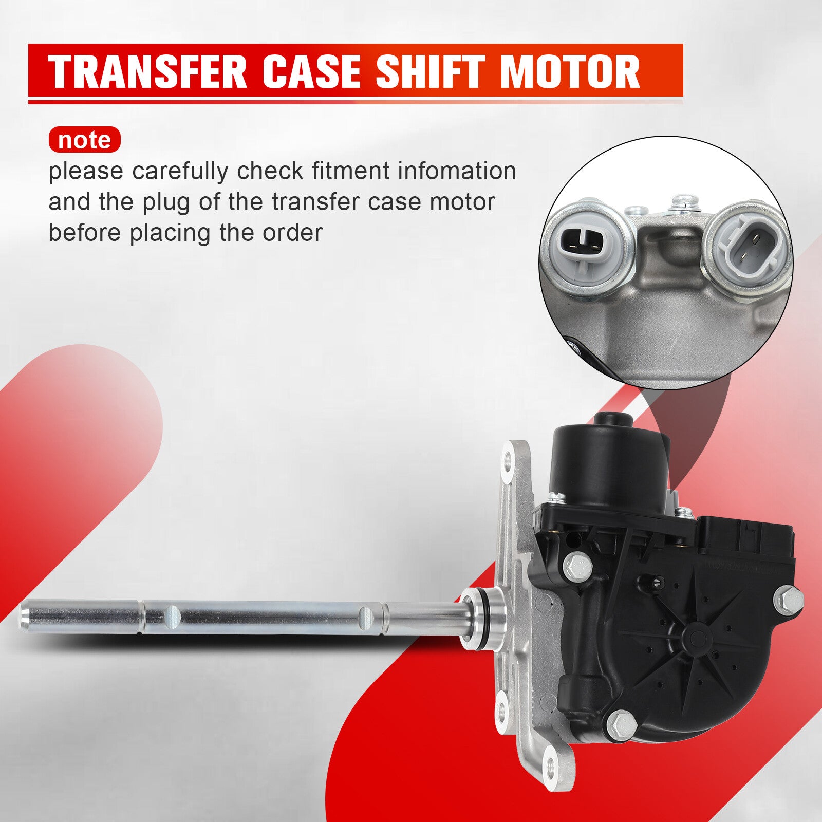 for Toyota Tundra Tacoma 4Runner 4WD 4x4 Transfer Case Shift Actuator Motor
