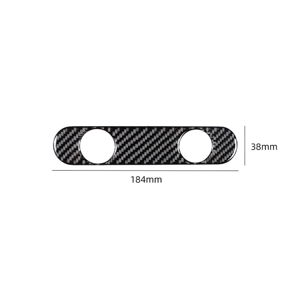 Carbon Fiber Interior Cover Trim Fit for Ford F-150 FX4