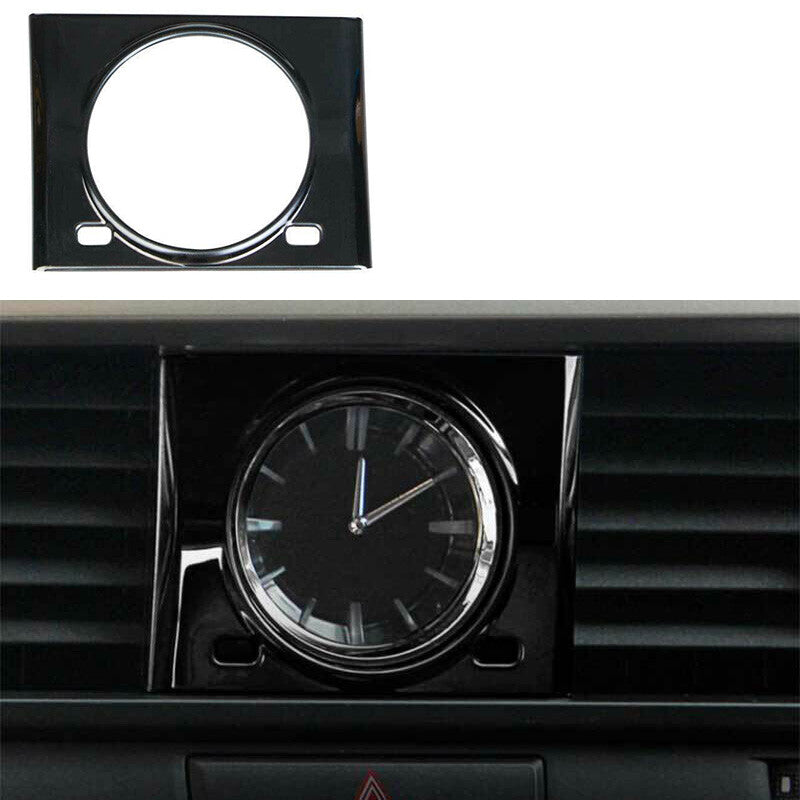 for Lexus RX350 450h 2016-2019 Black Titanium Central Console Clock Cover 1PCS