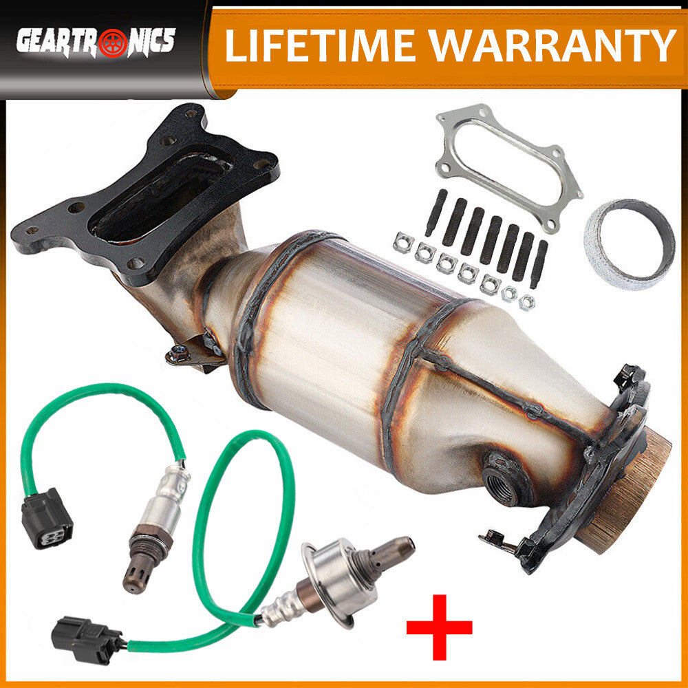 Catalytic Converter W/ Up  Downstream O2 Sensor For 2008-2012 for Honda Accord 2.4
