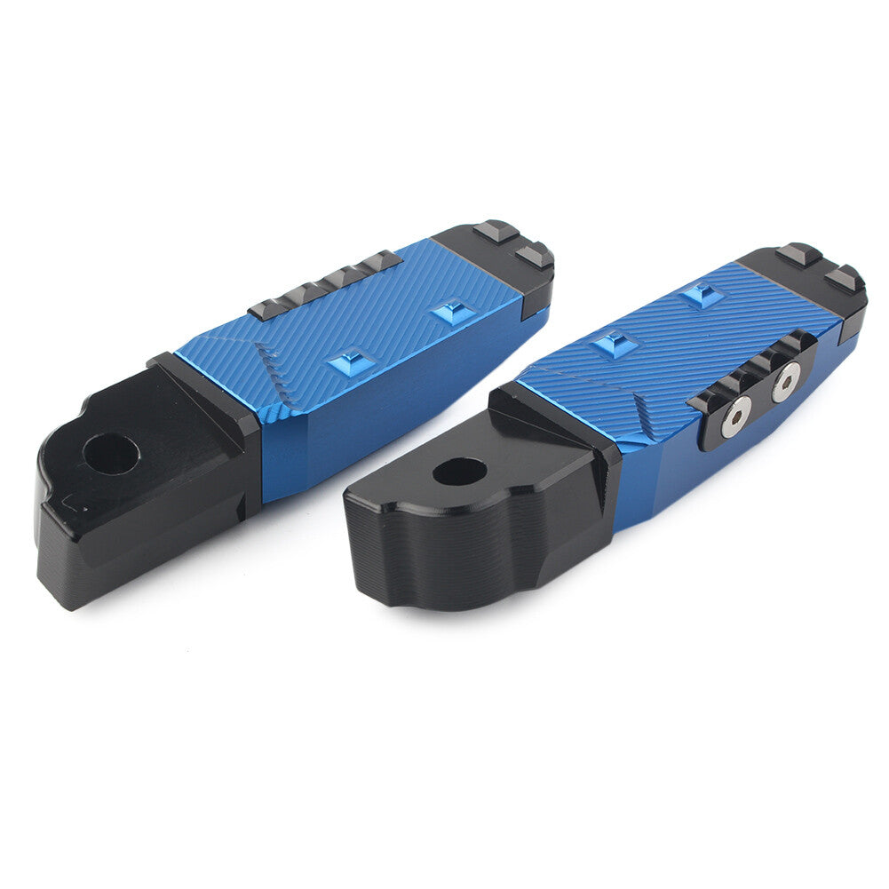 CNC Aluminum Rear Passenger Footrests Foot Pegs Pedal Pads for BMW S1000RR R HP4