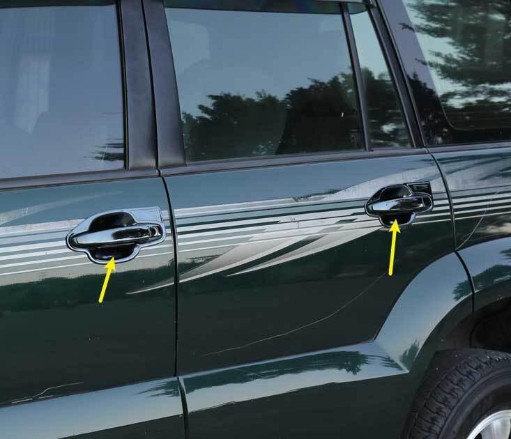 for Lexus RX330/RX350/GX470 2003-2009 Glossy Black Side Door Handle Cover Trim