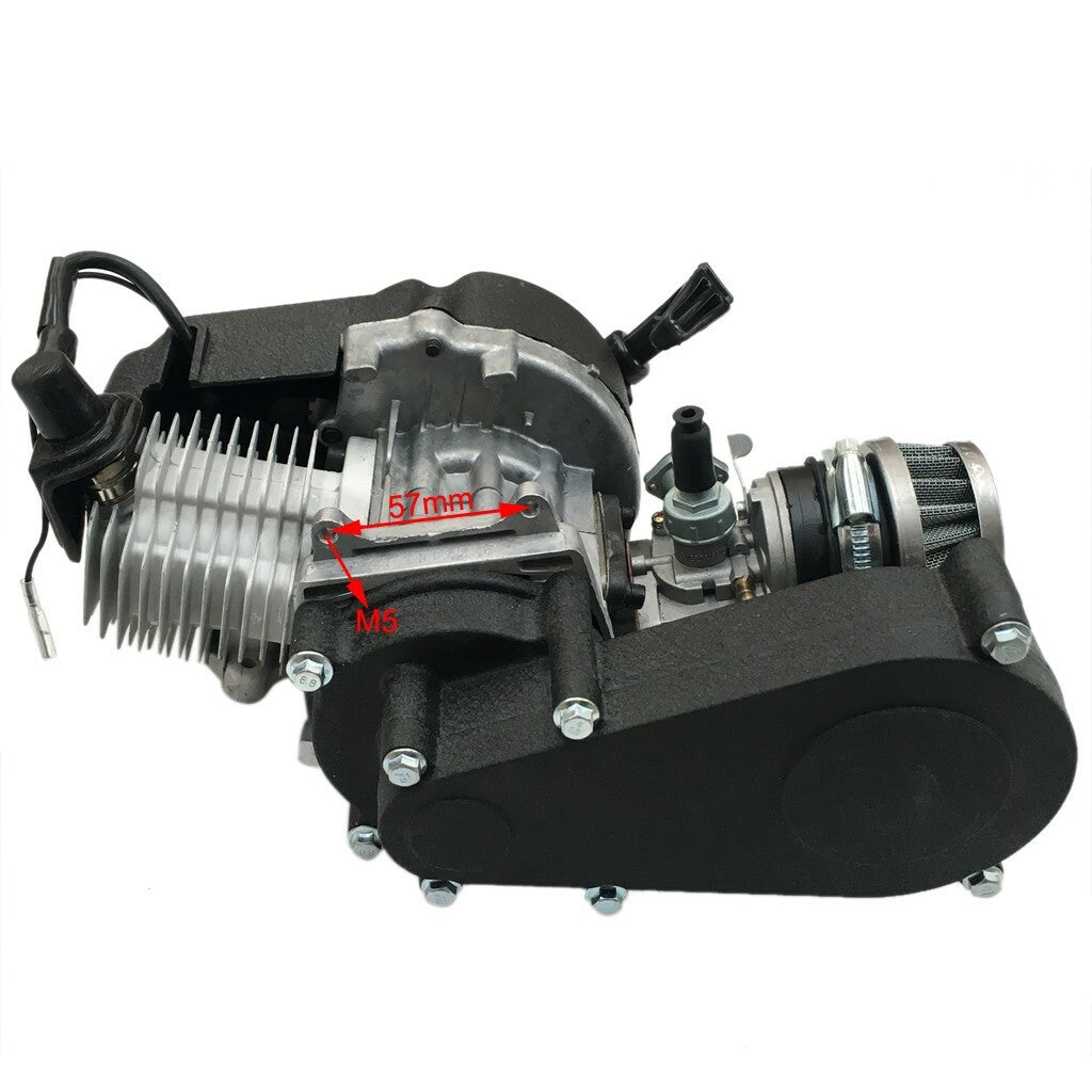 50cc 49cc 2 Stroke Pull Start Engine Motor for Mini Pocket Dirt Bike Quad ATV Gokart