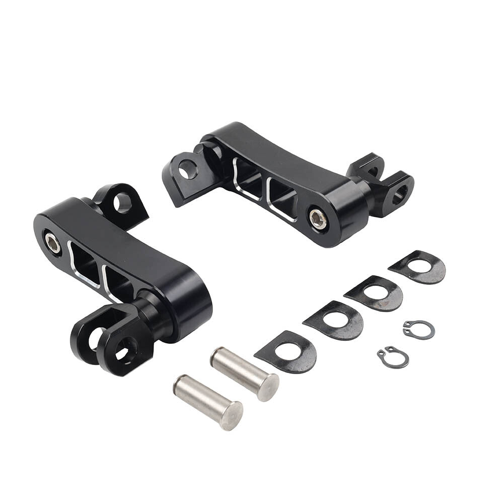 Foot Peg Mount Extensions Fit for Harley Sportster XL883 Softail Dyna Touring