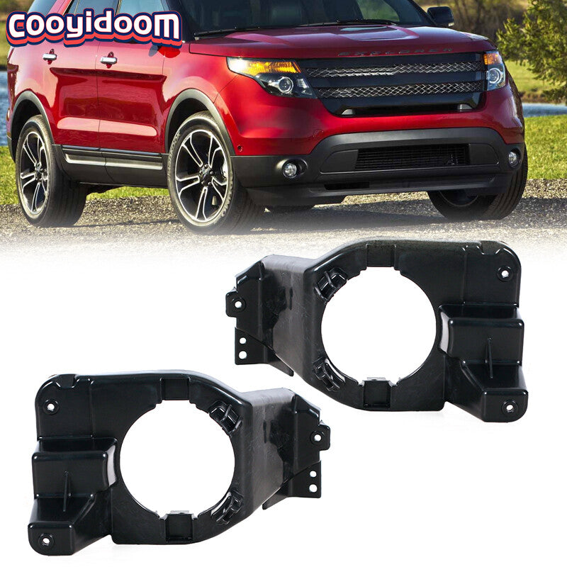 Suitable for 2011-2015 for Ford Explorer All New 1 Dual Fog Light Brackets (Plastic)