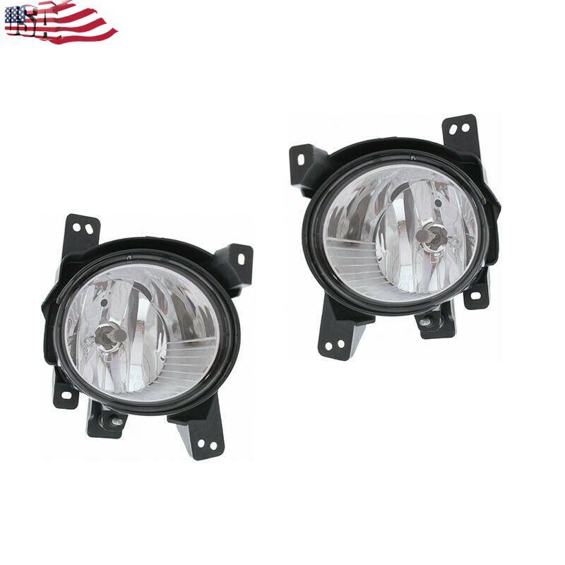 for Hyundai Santa Fe 2010-12 Front Fog lamp + protective cover belt conector 6pc
