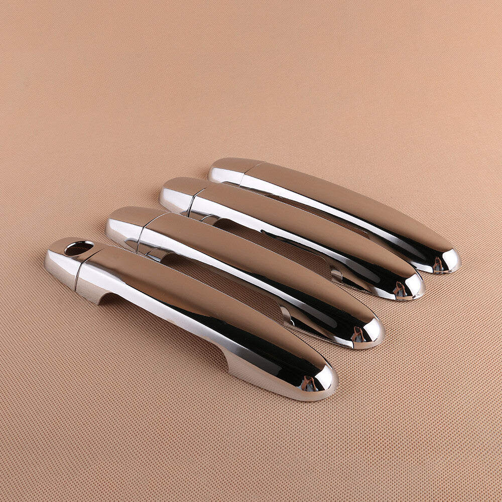 4pcs Exterior Door Handle Cover Chrome Fit for Toyota RAV-4 2009 2010 2011 2012 2013