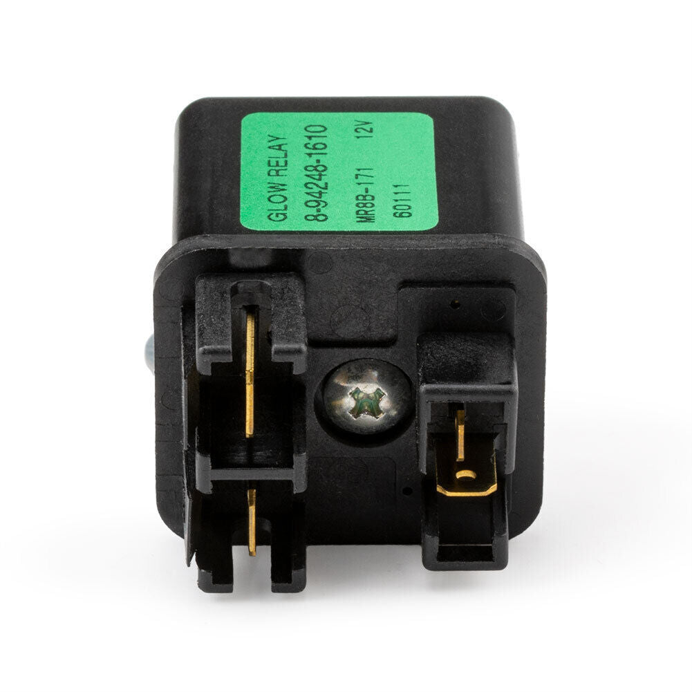 1PCS 12V Relay Glow Plug Fits for Isuzu Hitachi EX35U EX27U EX50U 8-94248-1610