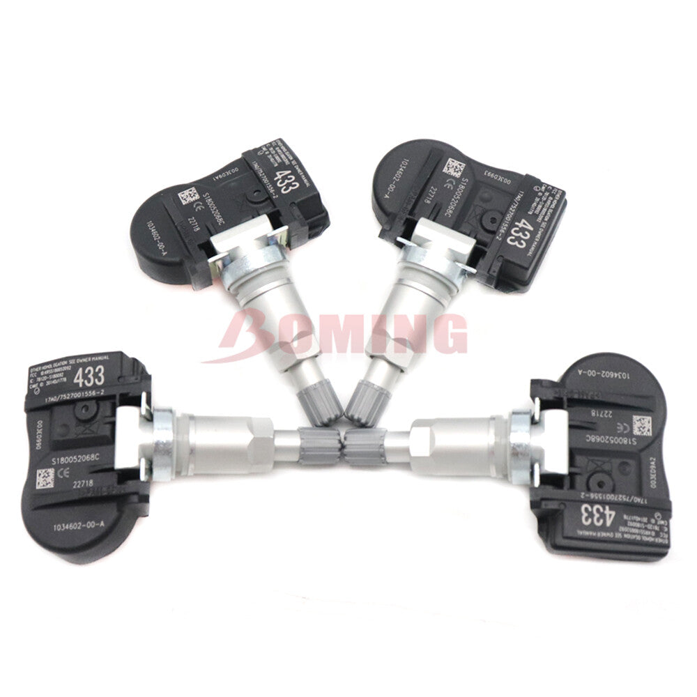 Set of 4 TIRE PRESSURE SENSOR TPMS NEW 103460200A 433MHZ for TESLA MODEL 3 S X
