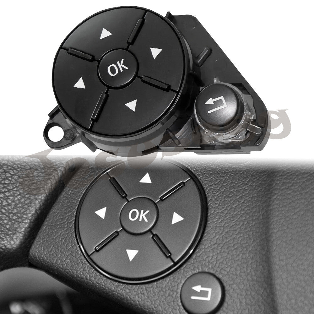 Left Steering Wheel Sync Control Switch Button for Benz W204 W212 C/E/GLK-CLass