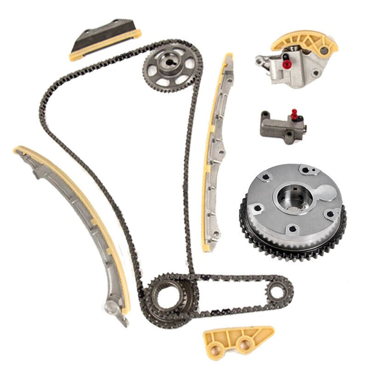 Timing Chain Kit Camshaft Adjuster Fit for Honda ILX Accord for Civic Crosstour CR-V 2.4