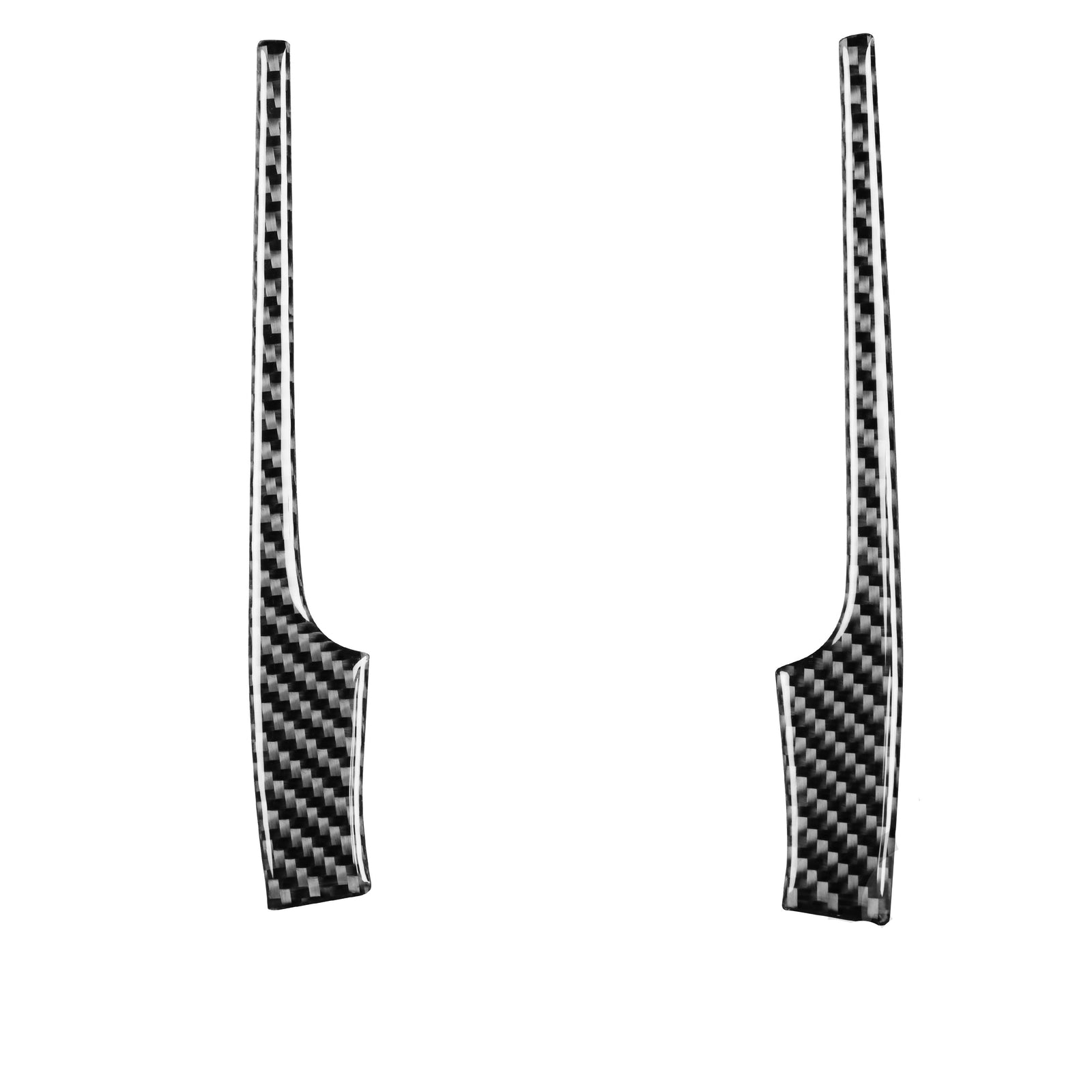 2PCS Carbon Fiber Interior Cover Fit for Mazda MX-5 Miata 2009-2015