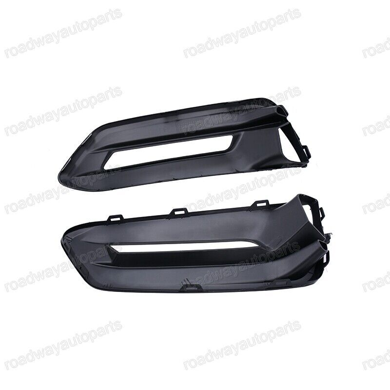 1Pair Front Bumper Fog Light Lamp Cover Trim Bezel for Honda Accord 2018-2020