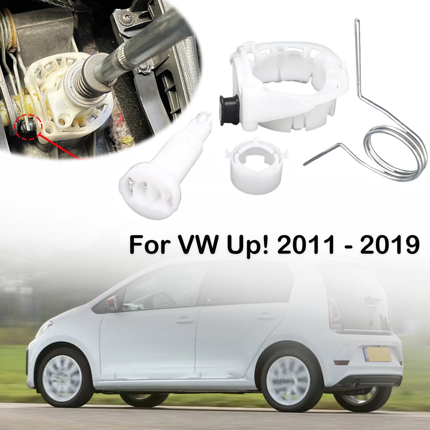 for VW Up! MT Gear Linkage Selector Shell Shifter Lever Bushing 2011-2019