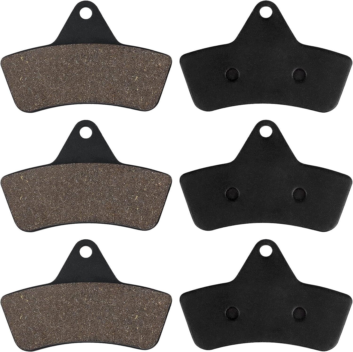 Front and Rear Brake Pads for Arctic Cat 400 500 250 300 2X4 4X4 1998- 2000