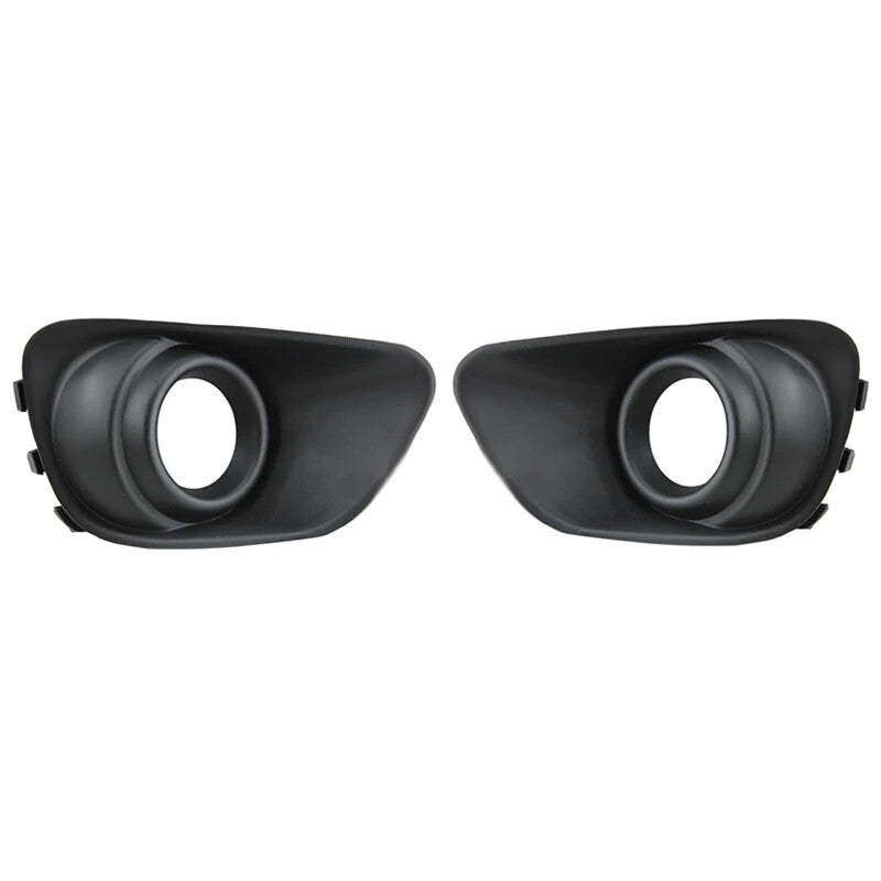 2Pcs for Jeep Compass 2011-2017 Front Bumper Fog Light Lamp Trim Frame Cover