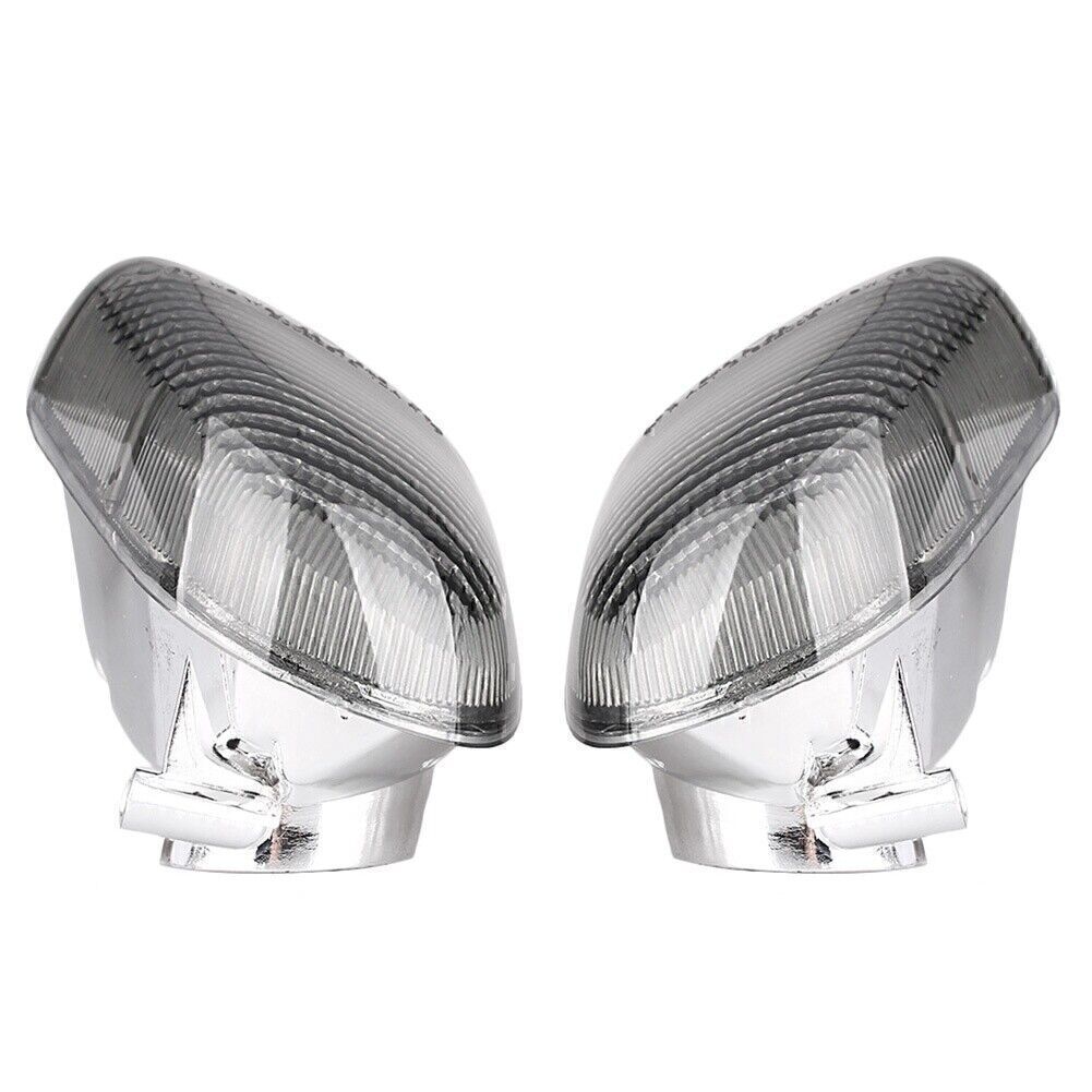 Smoke Rear Turn Signal Blinker Light Lens Cover for Kawasaki ZX11 1993-01