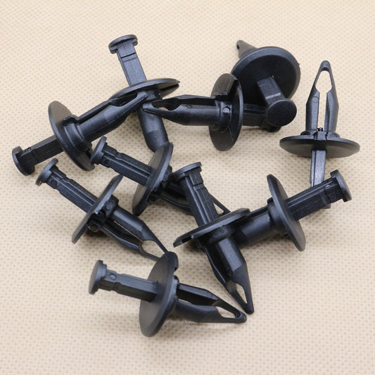 10 extension rivets for Mercedes-Benz 0019902292 rear bumper push-type retainer.