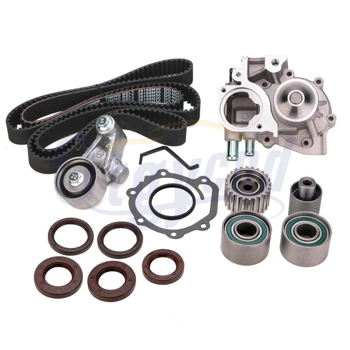 Timing Belt Kit Water Pump for 2010 for Subaru Forester Impreza Outback 2.5L EJ253