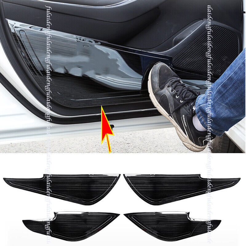 for Toyota for Corolla 2019-2022 Black Car Door Anti Kick Pad Protective Trim Guard